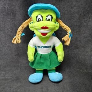 Mascot Factory Tortugas Turtle Plush Daytona Baseball Souvenir